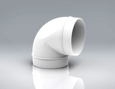 VERPLAS 100MM ROUND ELBOW 90? BEND