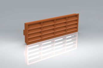 VERPLAS 110MM X 54MM AIRBICK GRILLE TERRACOTA 