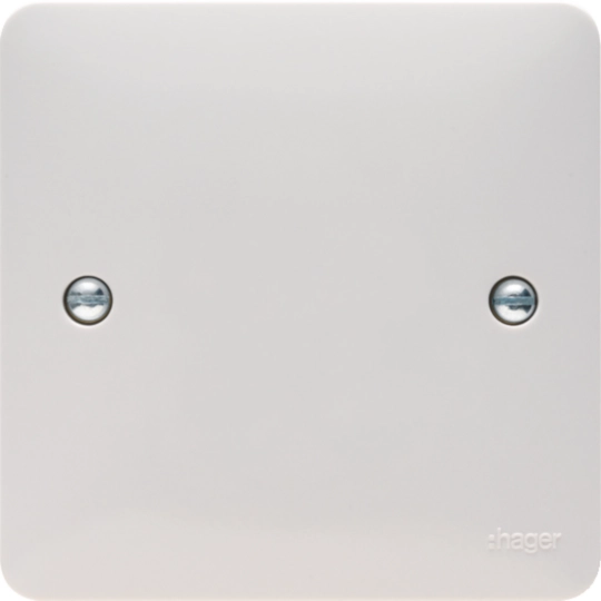 HAGER SOLLYSTA SINGLE BLANK PLATE
