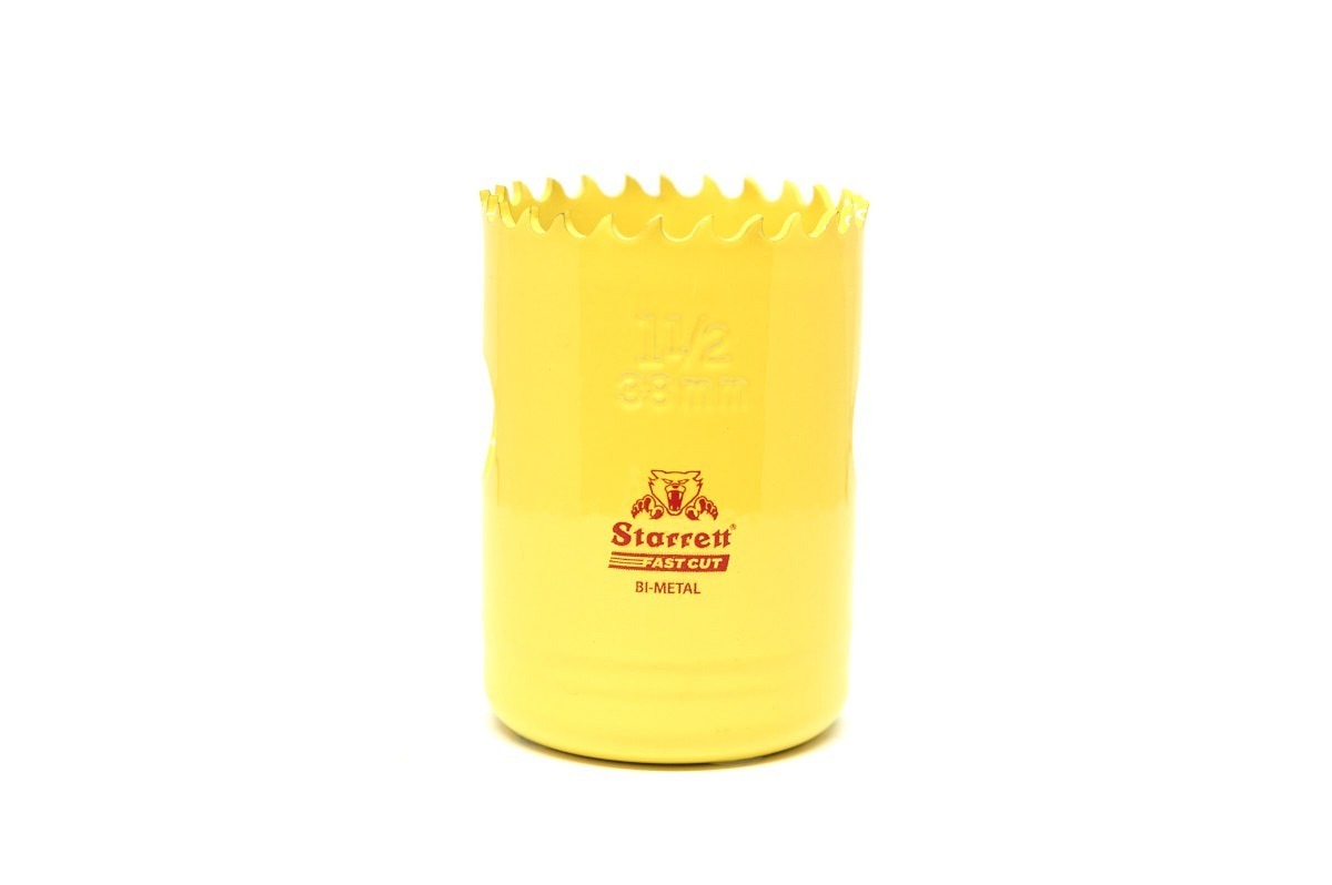 STARRETT 38MM FASTCUT BI-METAL HOLESAW