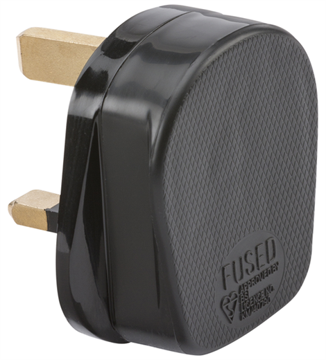 ML 13A DURABLE BLACK ROUGH USE PLUG TOP