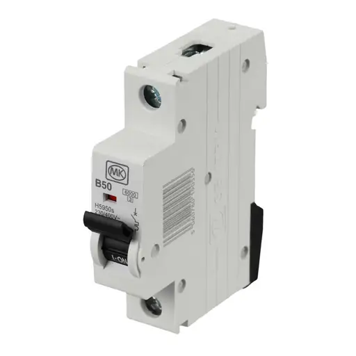 MK SENTRY MCB SINGLE POLE TYPE B 50A 230V B50