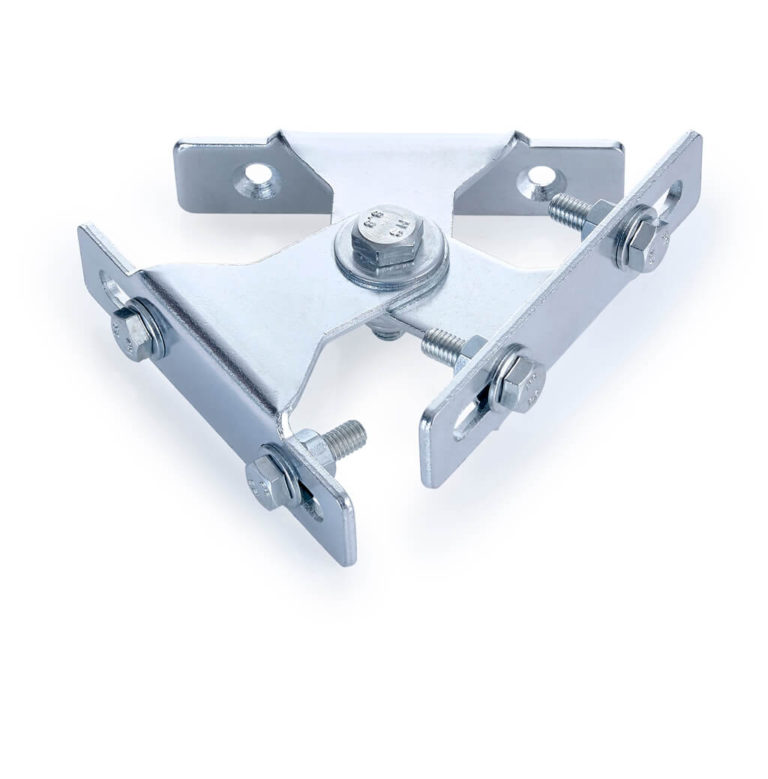 WALL MOUNTED SWIVEL FLOODLIGHT BRACKET FOR 2 X SMALL LED FLOODLIGHT UP TO 2X 2KG