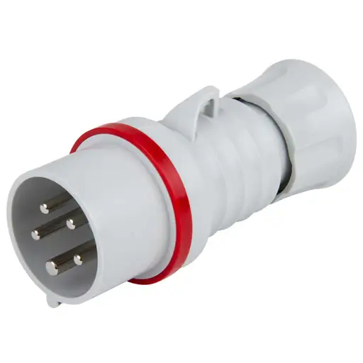 PLUG HP IP44 3P+N+E 16A 400V 6H