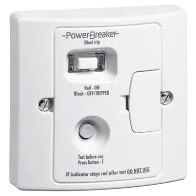 GREENBROOK POWERBREAKER WHITE PLASTIC RCD SPUR