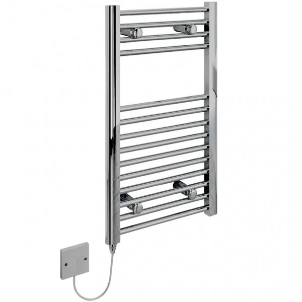 KUDOX ELECTRIC TOWEL RAIL,150W CHROME, 700 X 400MM