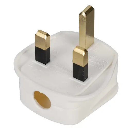 ML 13A DURABLE WHITE ROUGH USE PLUG TOP