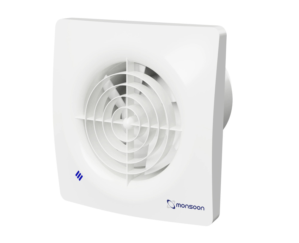 NATIONAL VENTILATION MONSOON ZONE 1 150MM STANDARD FAN WITH BACKDRAUGHT SHUTTERS
