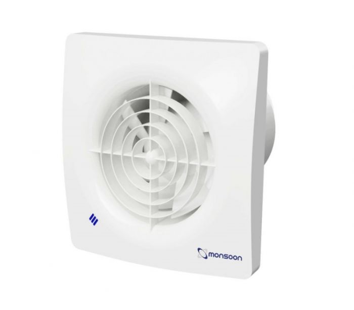 NATIONAL VENTILATION ZONE 1 TIMER FAN IP45 100MM