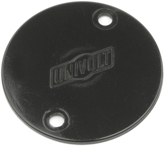 UNIVOLT CIRCULAR LIDS 16-25MM BLACK