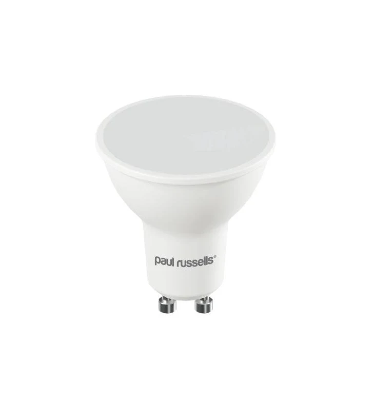 4.9W LED GU10, EQUIVALENT TO 50W HALOGEN, 400LM, NON DIMMABLE, 4000K