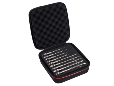 STARRETT SDS PLUS 2 POINT, 9 PIECE DRILL BIT SET