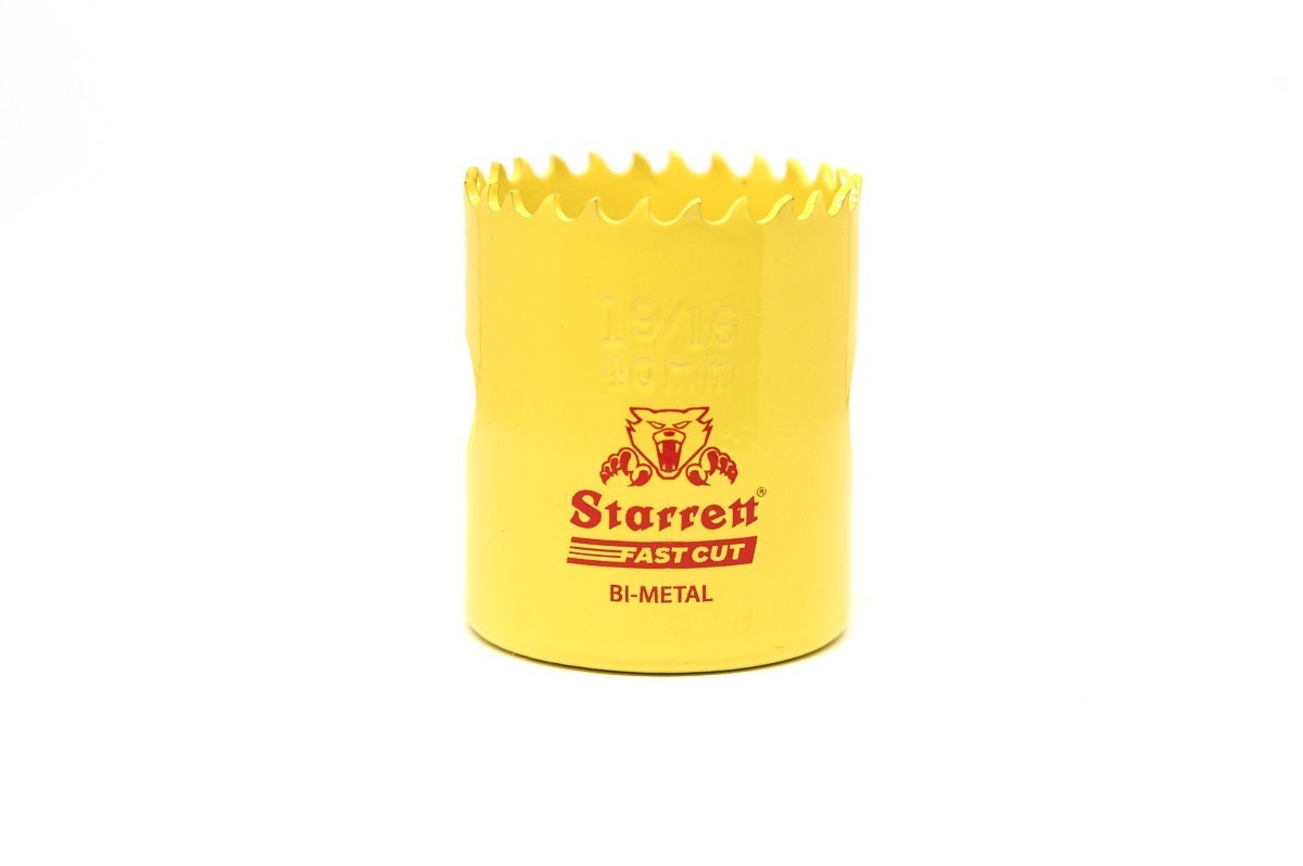 STARRETT 40MM FASTCUT BI-METAL HOLESAW