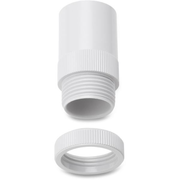 UNIVOLT 25MM MALE ADAPTOR WHITE