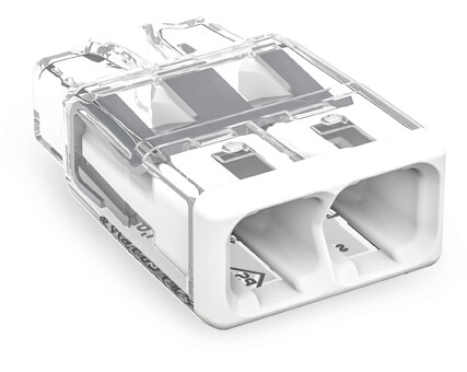 WAGO 2 CONDUCTOR 32A PUSH FIT CONNECTOR (BOX - 120)